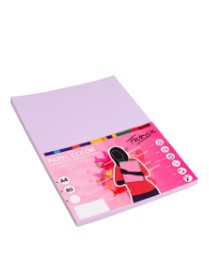 PAPEL 80G A4 100H LILA FABRISA