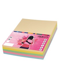 PAPEL A4 250 H COLORES PASTEL SURTIDO FABRISA