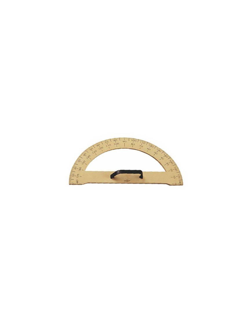 SEMICIRCULO DE 38 CM DE MADERA ENCERADO FAIBO