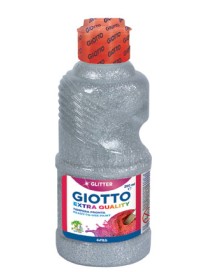 TEMPERA GLITTER GIOTTO COLOR PLATA.