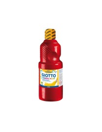 TEMPERA GIOTTO ROJO BERMELLON 500 ML.