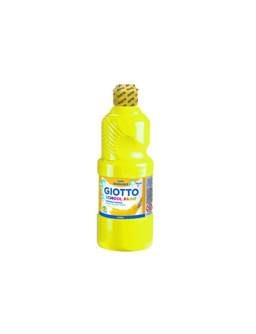 TEMPERA GIOTTO AMARILLO 500 ML.