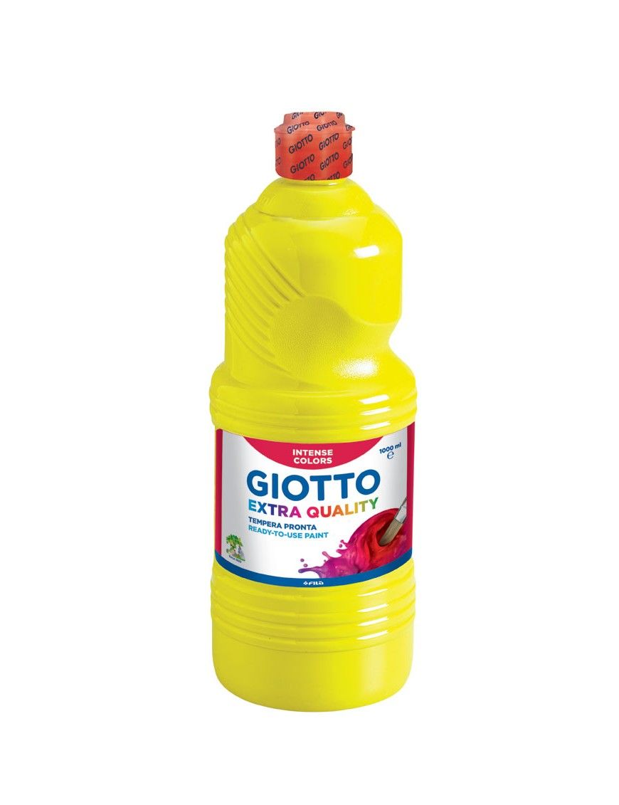TEMPERA GIOTTO EXTRA QUALITY AMARILLO 1 LITRO.