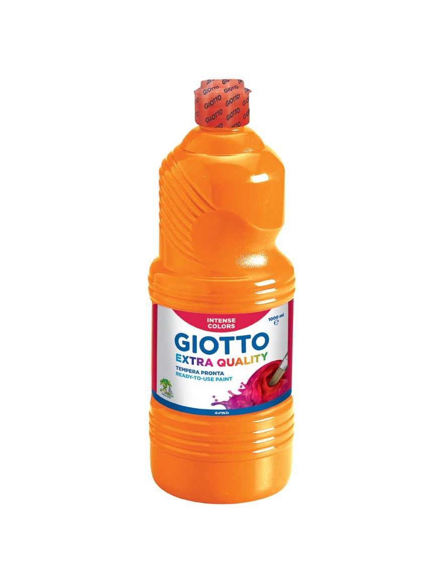 TEMPERA GIOTTO EXTRA QUALITY NARANJA 1 LITRO.