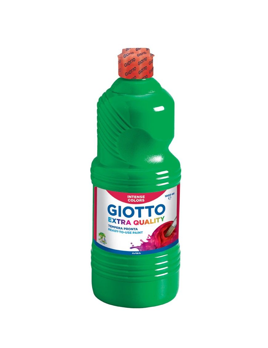 TEMPERA GIOTTO EXTRA QUALITY VERDE OSCURO 1 LITRO.