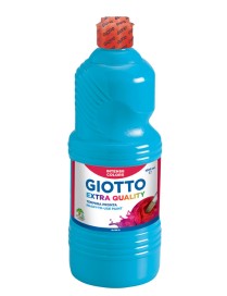 TEMPERA GIOTTO EXTRA QUALITY AZUL CIAN 1 LITRO.
