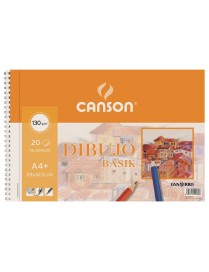 BLOC DIBUJO BASIK A3 150 GRAMOS LISO 20 HOJAS CAN