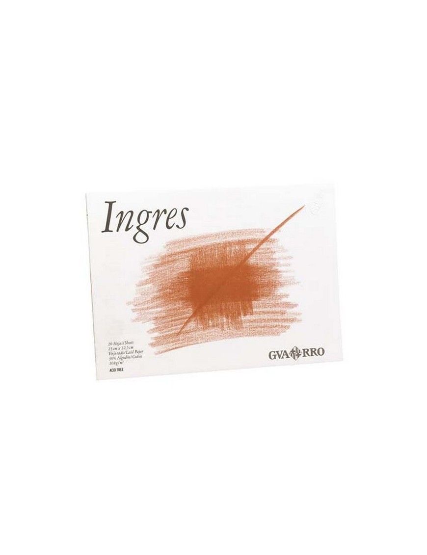 BLOC DIBUJO INGRES A4+ 108 GRAMOS 20 HOJAS GVARRO