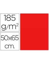 CARTULINA ROJA Nº15 50X65 IRIS 185GR.