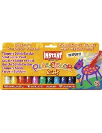 PLAYCOLOR TEMPERA SOLIDA ONE 12 UNIDADES