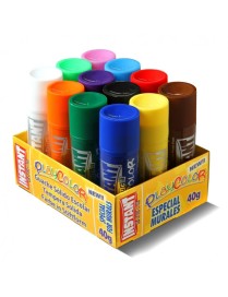 PLAYCOLOR TEMPERA SOLIDA BANDEJA 12 COLORES MURAL