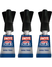 PEGAMENTO LOCTITE MINI TRIO 3U.X1 GR.