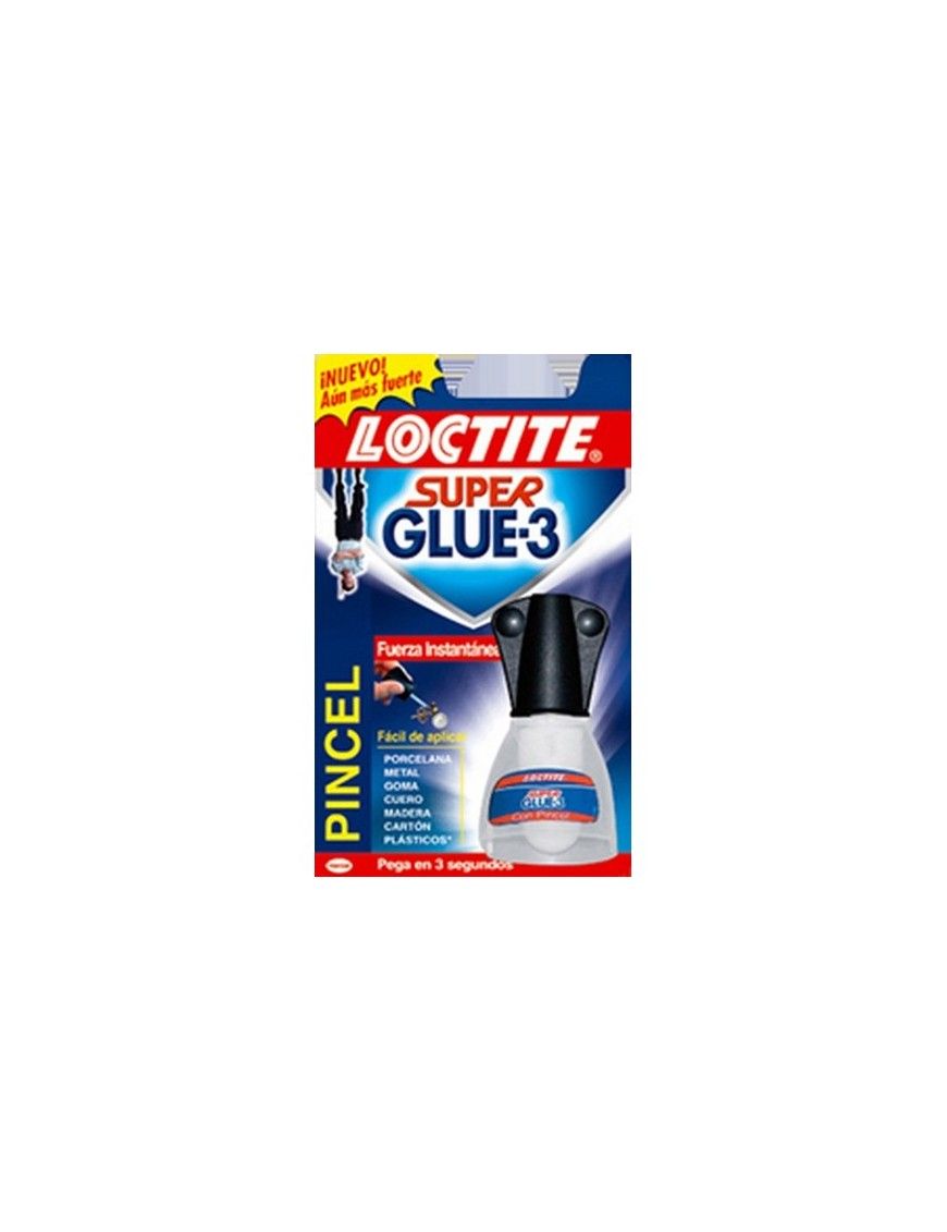 PEGAMENTO LOCTITE SUPER GLUE 5 GRS.PINCEL