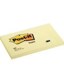 POST-IT TACO NOTAS 76X127 AMARILLO.