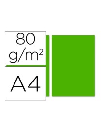 PAPEL COPY COLOR A4 VERDE INTENSO 500H PISELLO