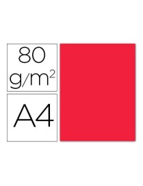 PAPEL COPY COLOR A4 ROJO 500H FABRIANO