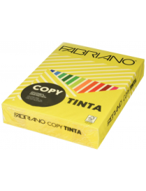 PAPEL COPY COLOR A4 AMARILLO FUERTE 500H FABRIANO