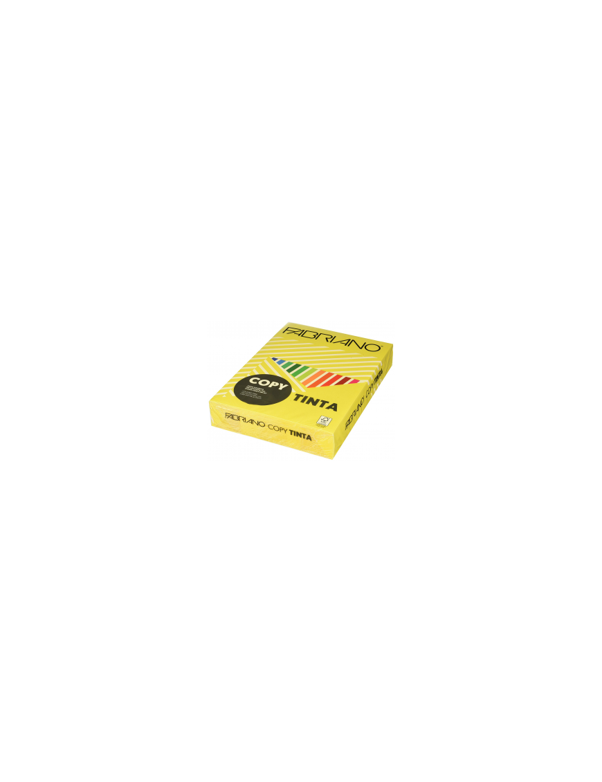 PAPEL COPY COLOR A4 AMARILLO FUERTE 500H FABRIANO