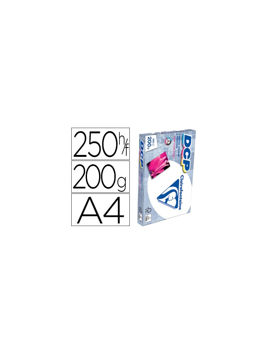 PAPEL FOTOCOPIADORA CLAIREFONTAINE A4 200 GRAMOS