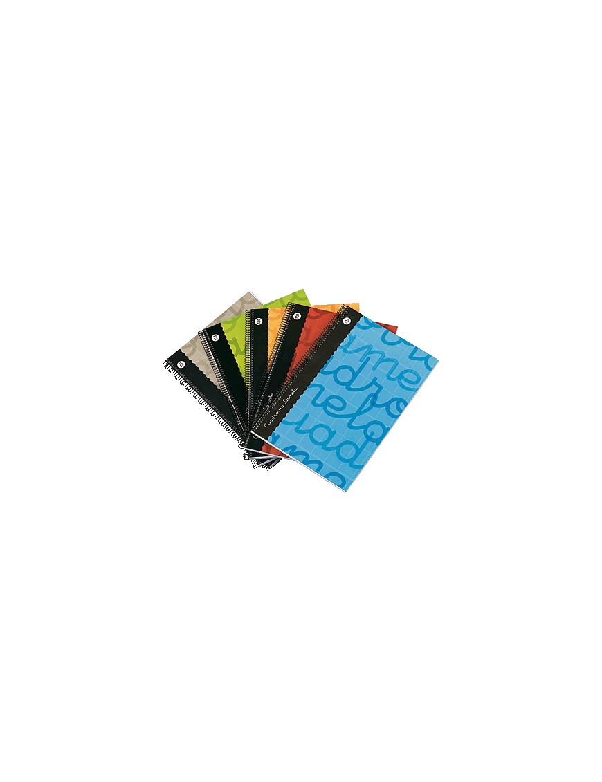 CUADERNO ESPIRAL FOLIO LAMELA 3MM 7FTE003G