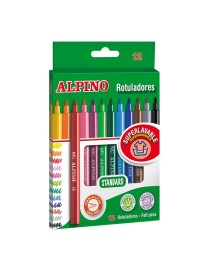 ROTULADOR ALPINO STANDAR 12 UDS