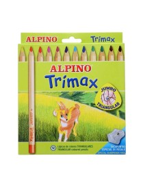 PINTURA ALPINO TRIMAX CAJA DE 12 COLORES.
