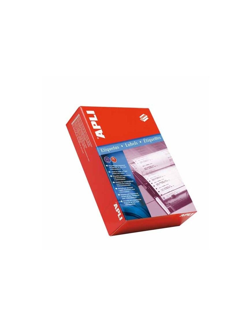 APLI 00005 ETIQUETA BLANCA CONTINUO DE 88.9X48.7