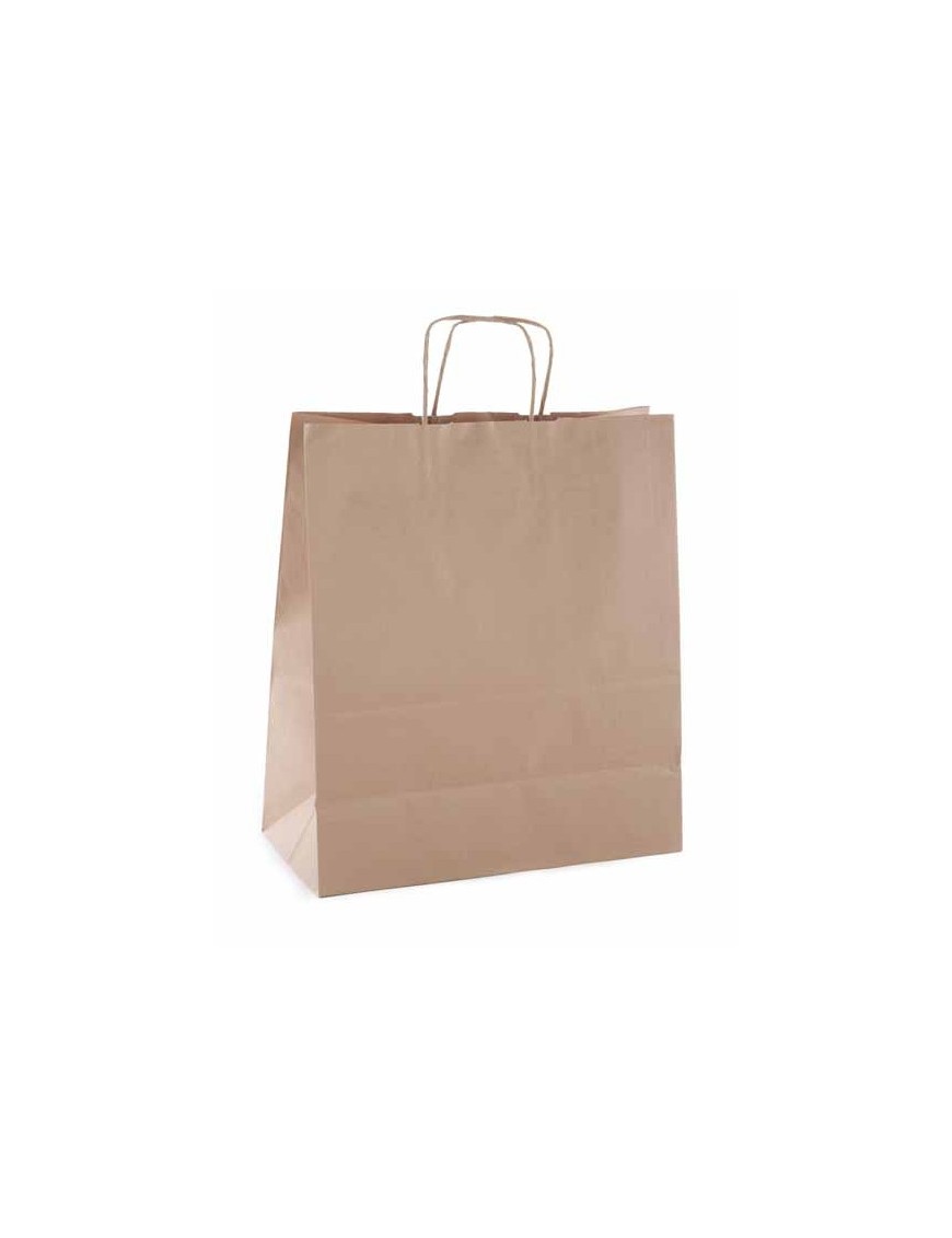 BOLSAS ASA KRAFT MARRON APLI 24X11X31