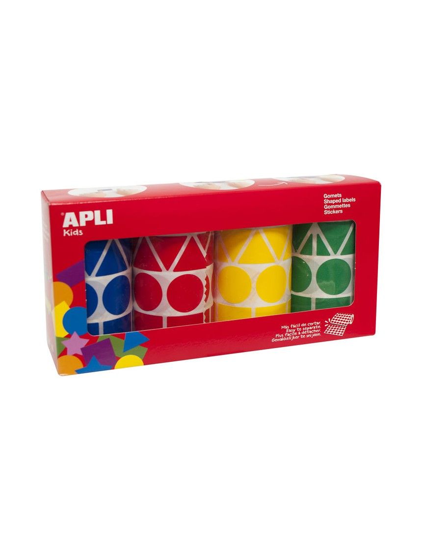 PACK GOMETS XL SURTIDO COLOR Y FORMA APLI.