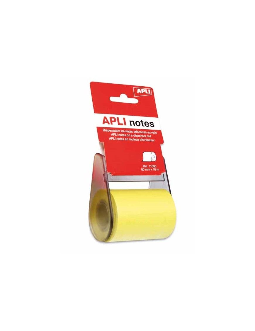 NOTAS ADHESIVAS EN ROLLO 60MM.X10 M. APLI