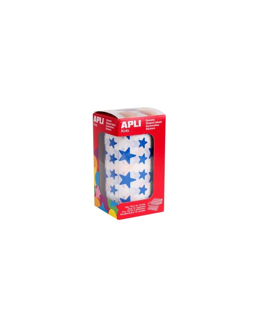 ROLLO GOMETS ESTRELLA GRANDE AZUL METALIZADO