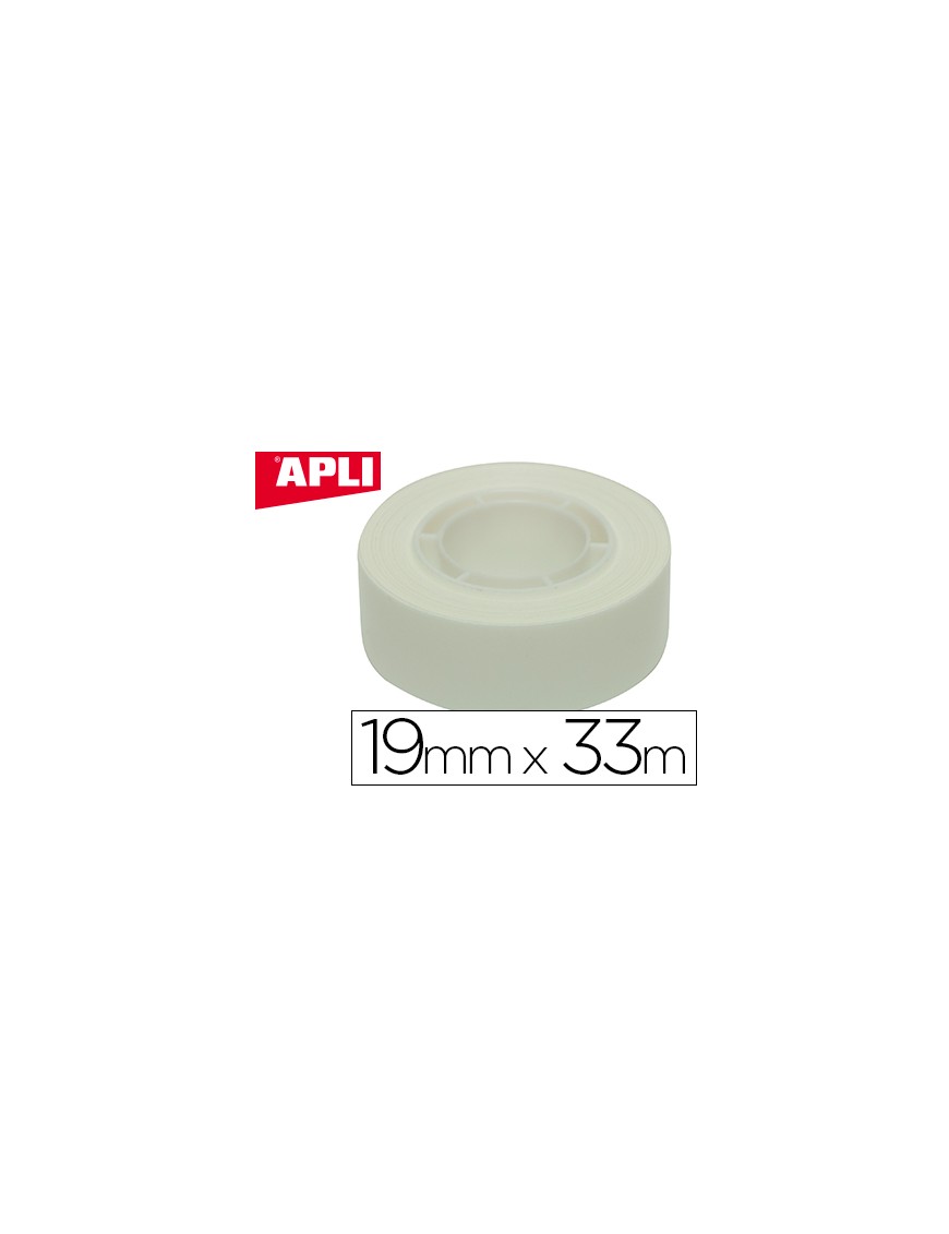 CINTA ADHESIVA 33X19 BLANCO APLI