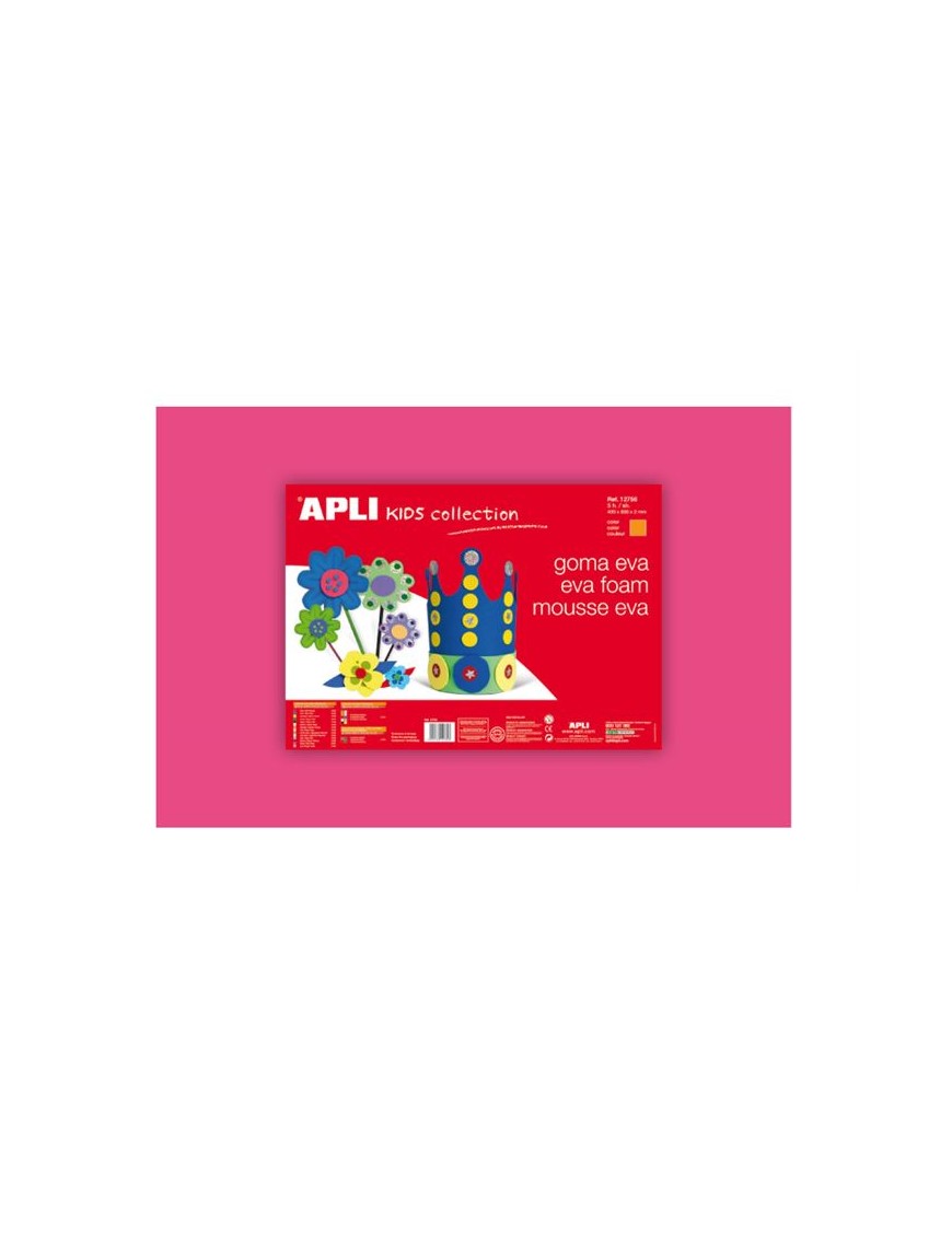 GOMA EVA ROSA APLI KIDS 60X40