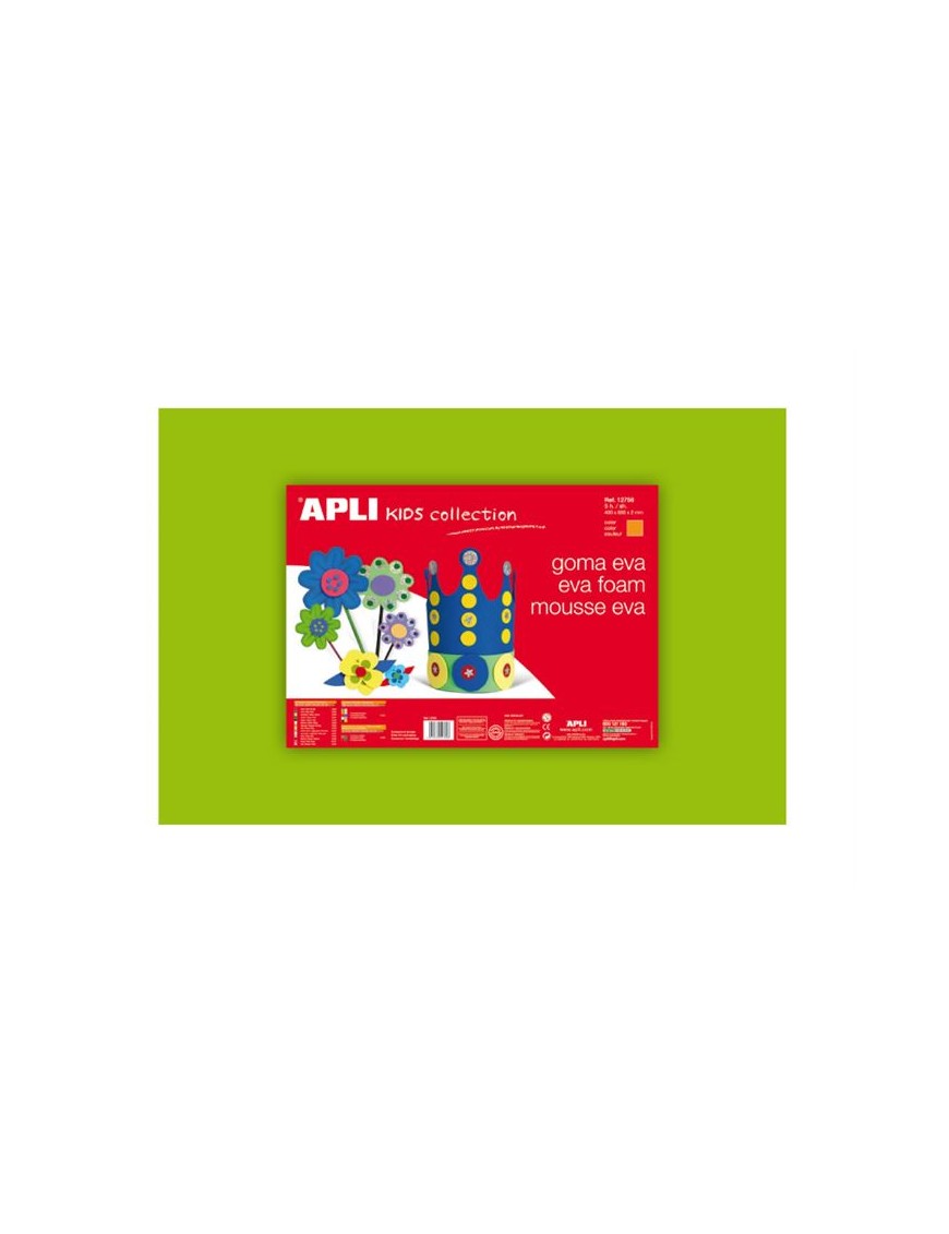 GOMA EVA VERDE CLARO APLI KIDS 60X40