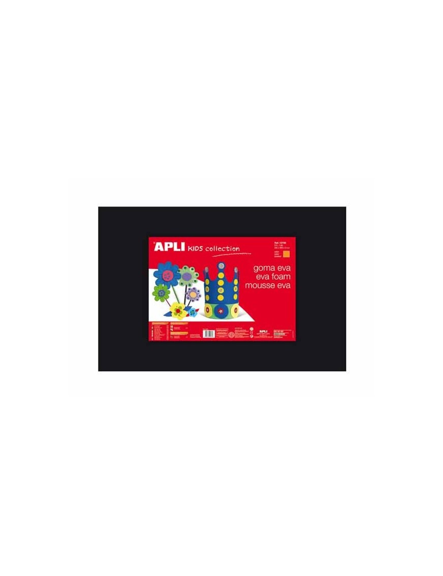 GOMA EVA NEGRA APLI KIDS 60X40