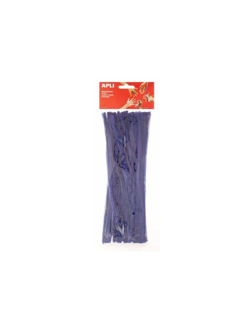 APLI BOLSA 50 LIMPIAPIPAS COLOR AZUL