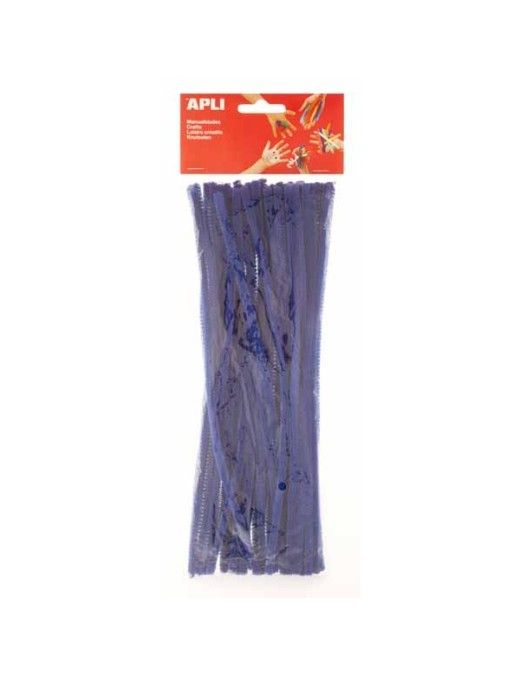 APLI BOLSA 50 LIMPIAPIPAS COLOR AZUL