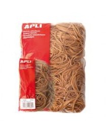 BOLSA DE 1 KG GOMAS ELASTICAS 200X10 MM. APLI