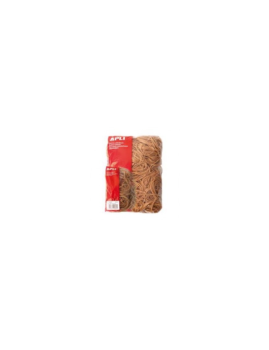 BOLSA DE 1 KG GOMAS ELASTICAS 200X10 MM. APLI