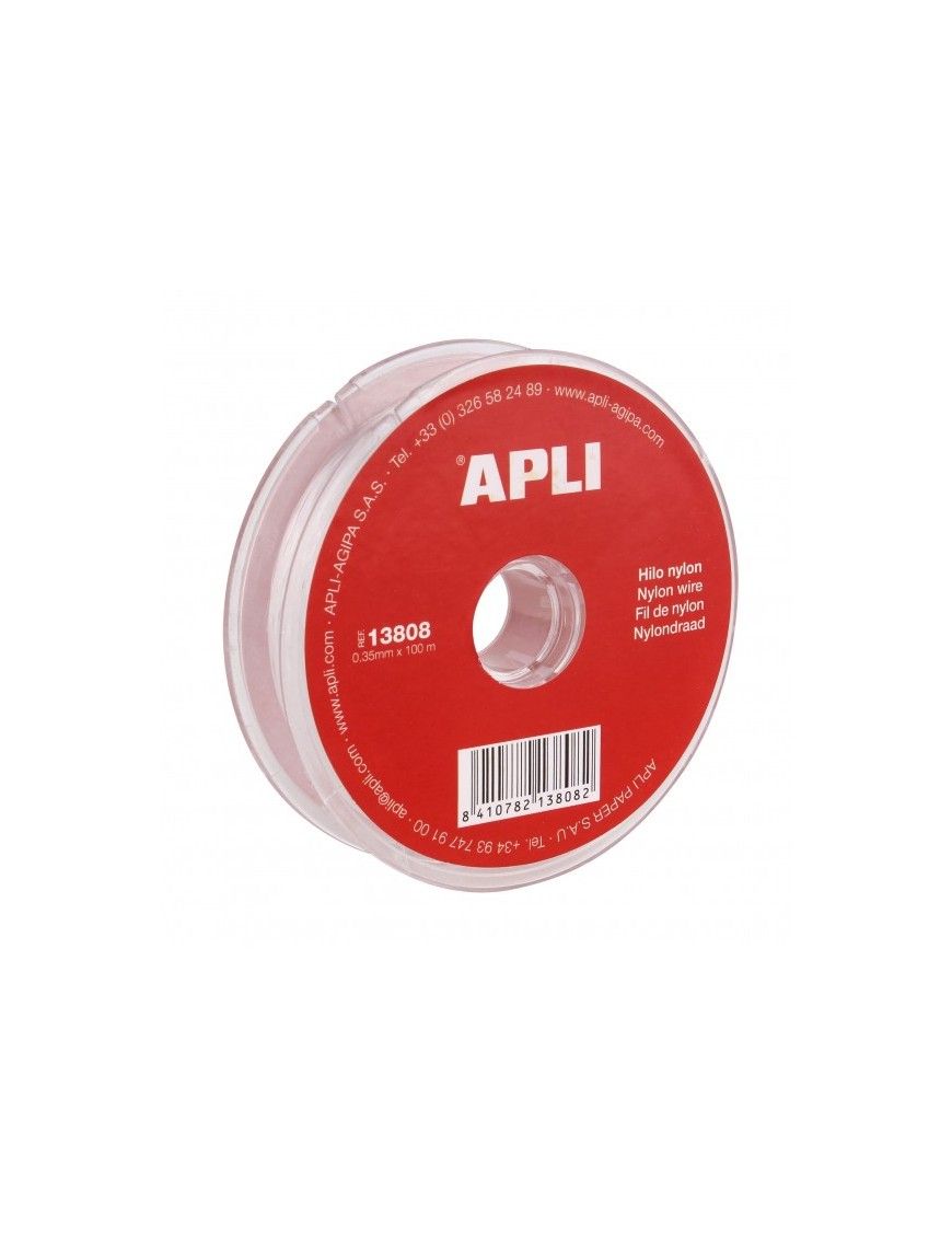 BOBINA DE 100 METROS HILO NYLON APLI 13808