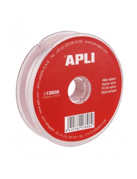 BOBINA DE 100 METROS HILO NYLON APLI 13808