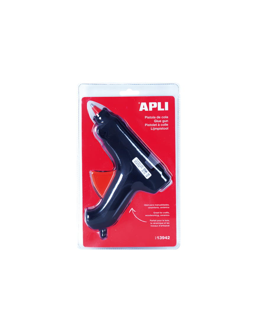 PISTOLA DE 40 WPARA COLA DE SILICONA APLI