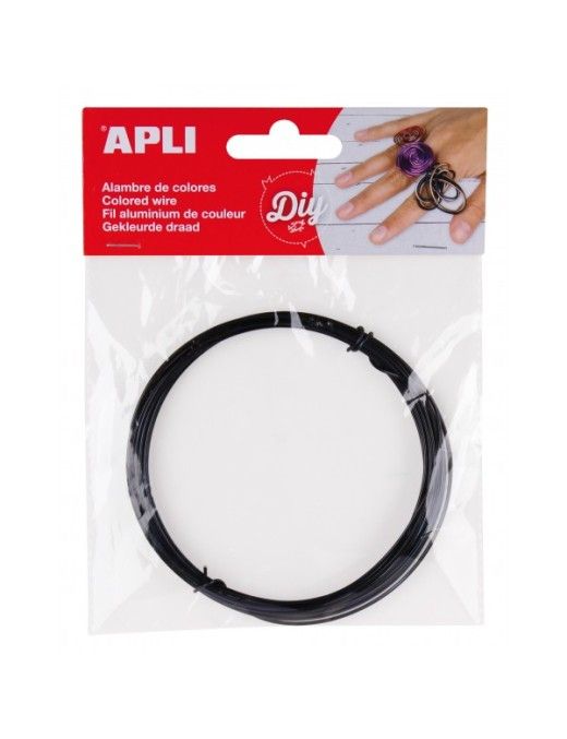 ALAMBRE COLOR NEGRO APLI 14094