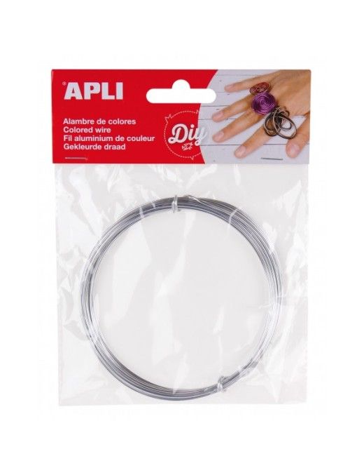 ALAMBRE COLOR PLATA APLI 14095
