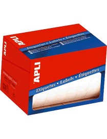 APLI ROLLO 5600 ETIQUETAS 12X18 BLANCAS. 708250