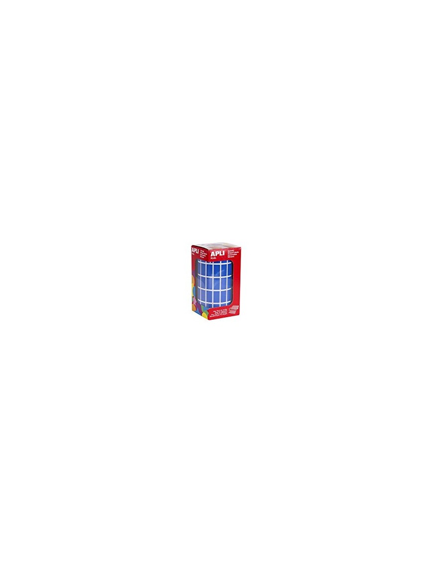 ROLLO GOMETS RECTANGULARES GRANDES AZUL APLI
