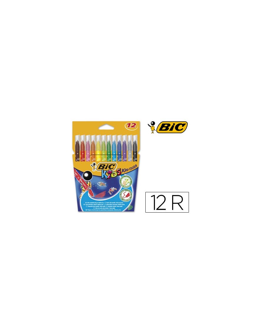 ROTULADOR BIC KIDS 10+2 FINOS