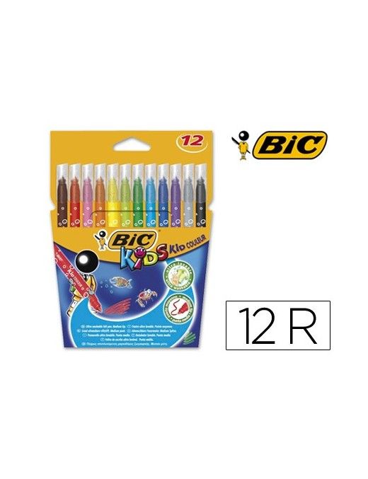 ROTULADOR BIC KIDS 10+2 FINOS