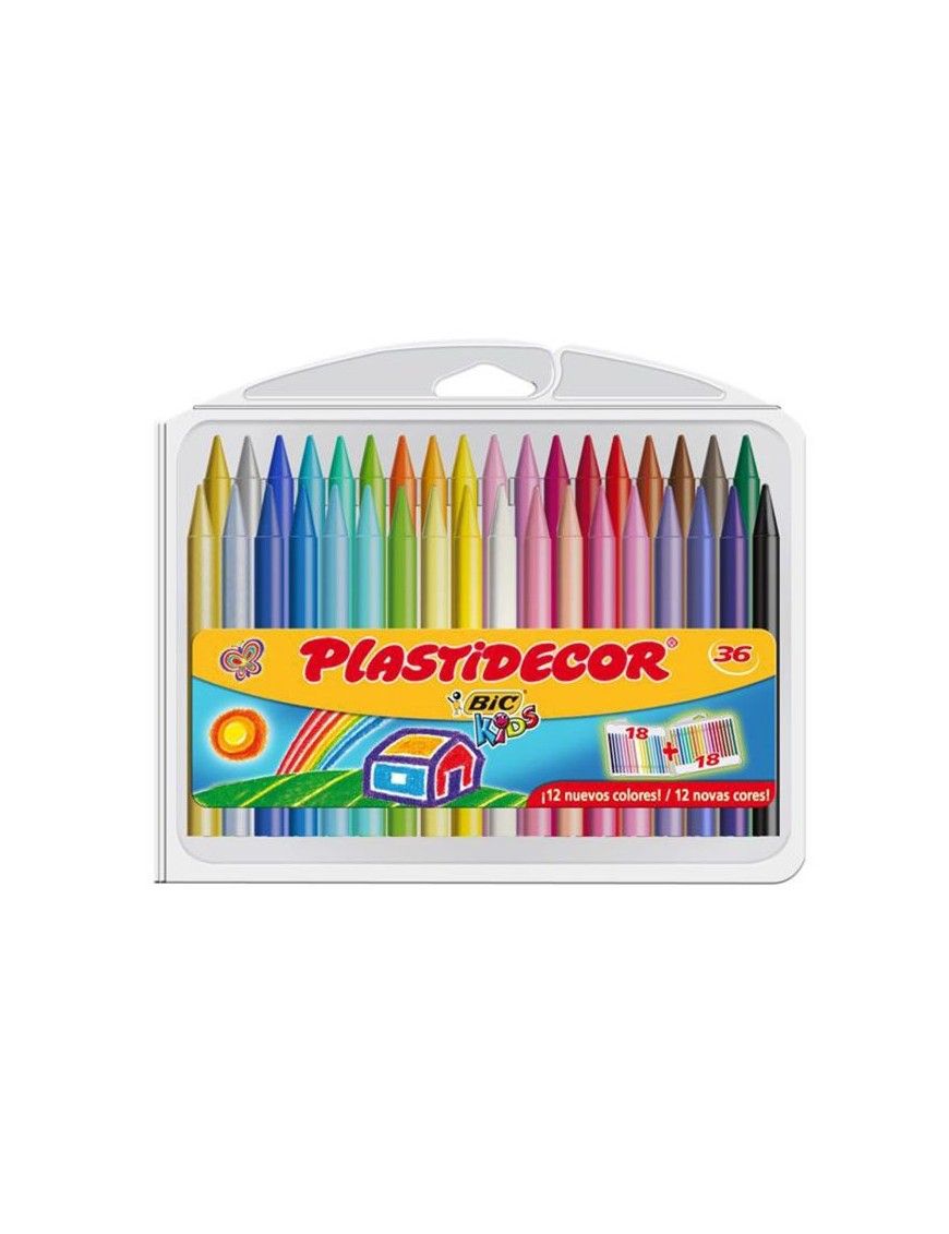 PLASTIDECOR 36 UDS BIC