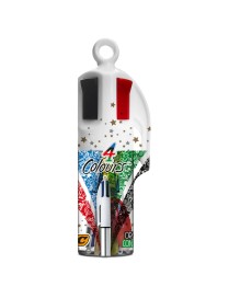 BIC MEGATUBO 4 COLORES NATURALES